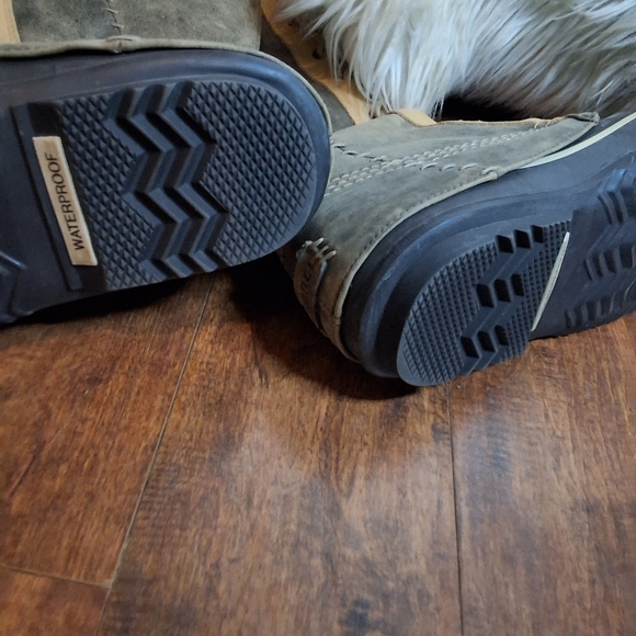 Sorel Cate The Great Faux Fur Kneehigh Waterproof Boots 10 - Picture 8 of 12